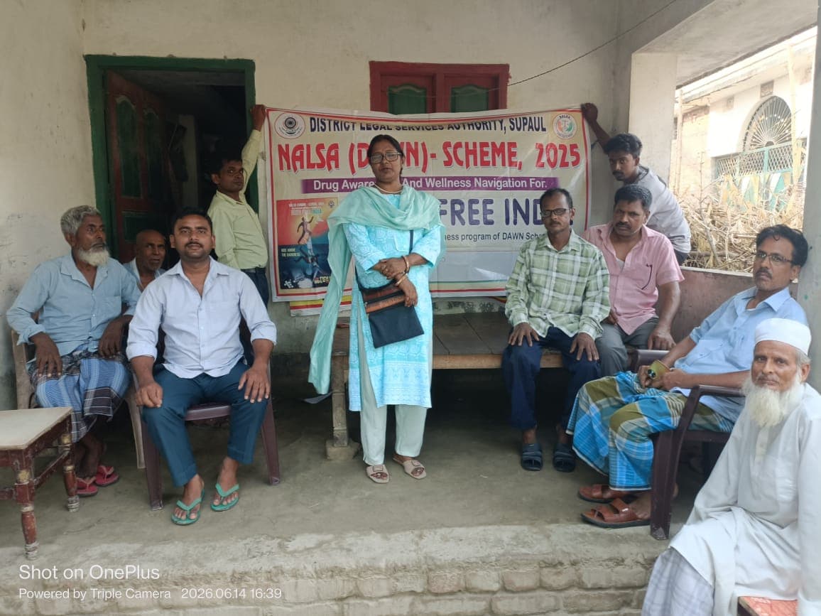 घर-घर में न्याय की जागृति’ अभियान के तहत परसा में विधिक जागरूकता कार्यक्रम आयोजित