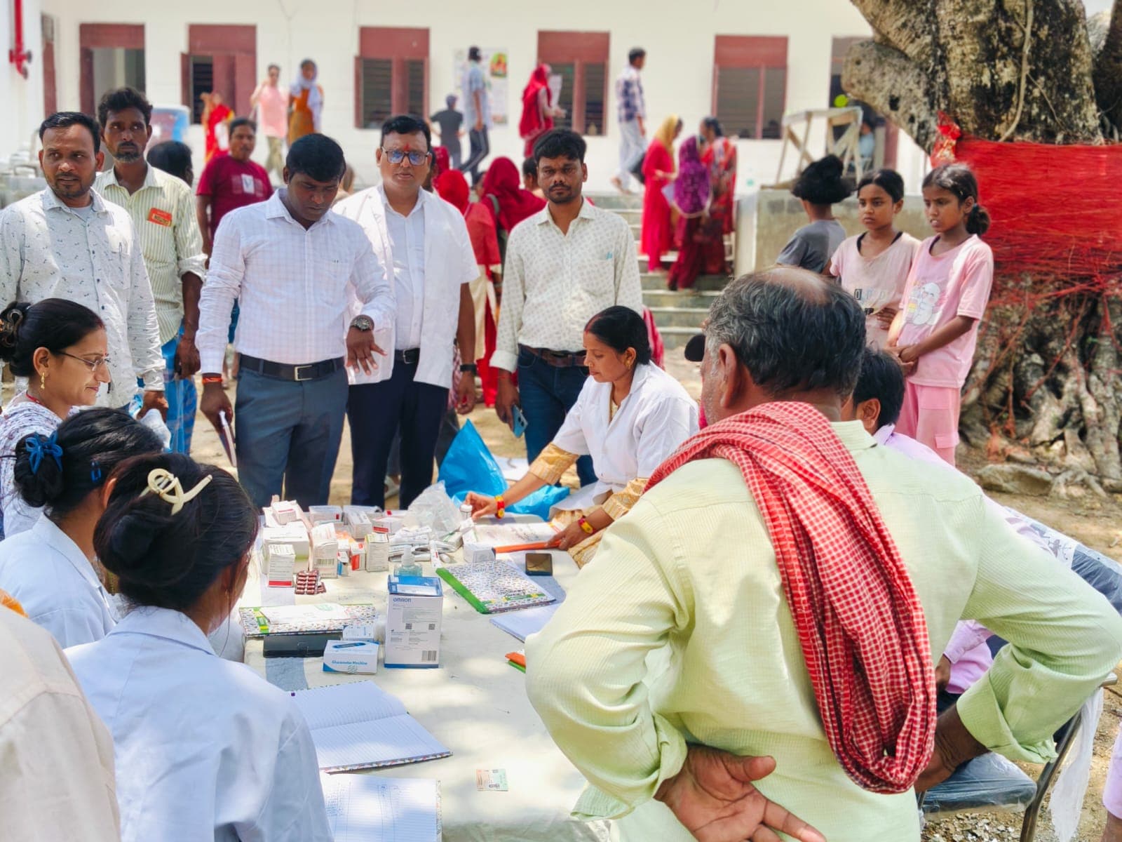 पंचायत पहुंचा प्रशासन, एक ही मंच पर मिला समाधान : डहुआ सहयोग शिविर में उमड़ी ग्रामीणों की भीड़