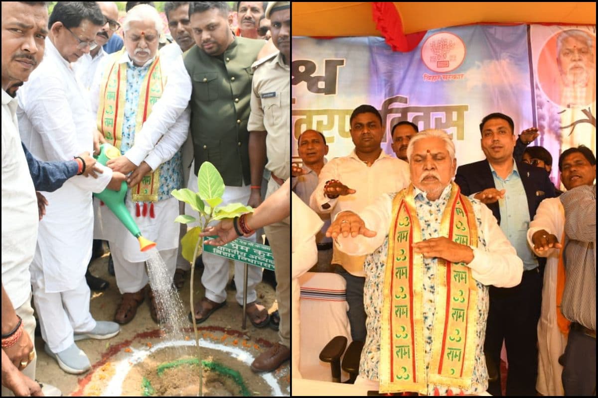 विश्व पर्यावरण दिवस पर विधानसभा अध्यक्ष ने लगाया वटवृक्ष, 25 लाख पौधे लगाने का लक्ष्य