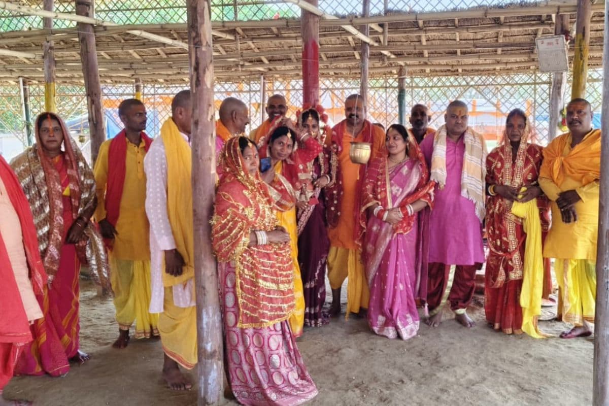 गया के गुरुआ में महारुद्र यज्ञ का हुआ समापन, उमड़ी श्रद्धालुओं की भारी भीड़