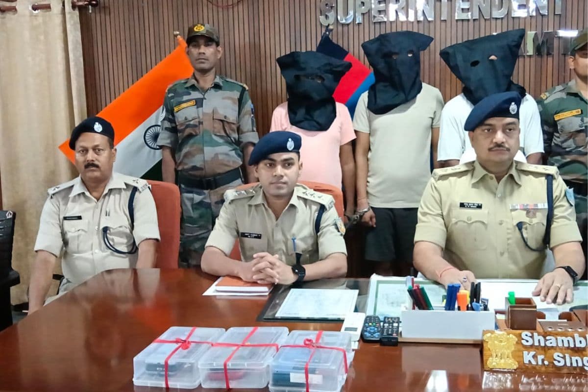 साइबर ठगों पर जामताड़ा पुलिस का शिकंजा, तीन गिरफ्तार  