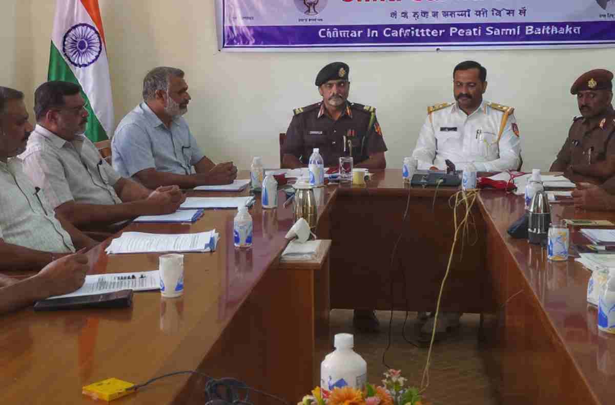 मोहर्रम को लेकर शांति समिति की बैठक, सौहार्दपूर्ण माहौल में पर्व मनाने की अपील