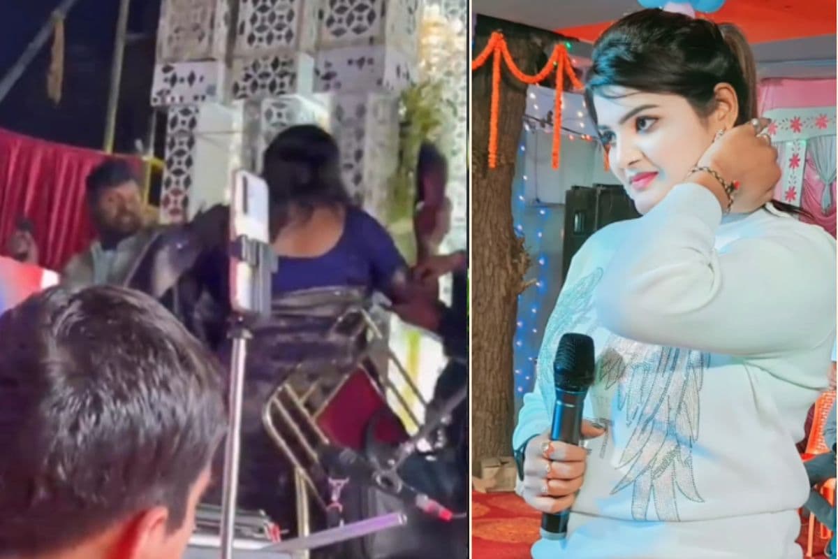 लाइव स्टेज शो में एंकर का ऐसा सवाल सुन भोजपुरी गायिका का चढ़ा पारा, गुस्से में सिंगर ने मारने के लिए उठाई चप्पल, VIDEO