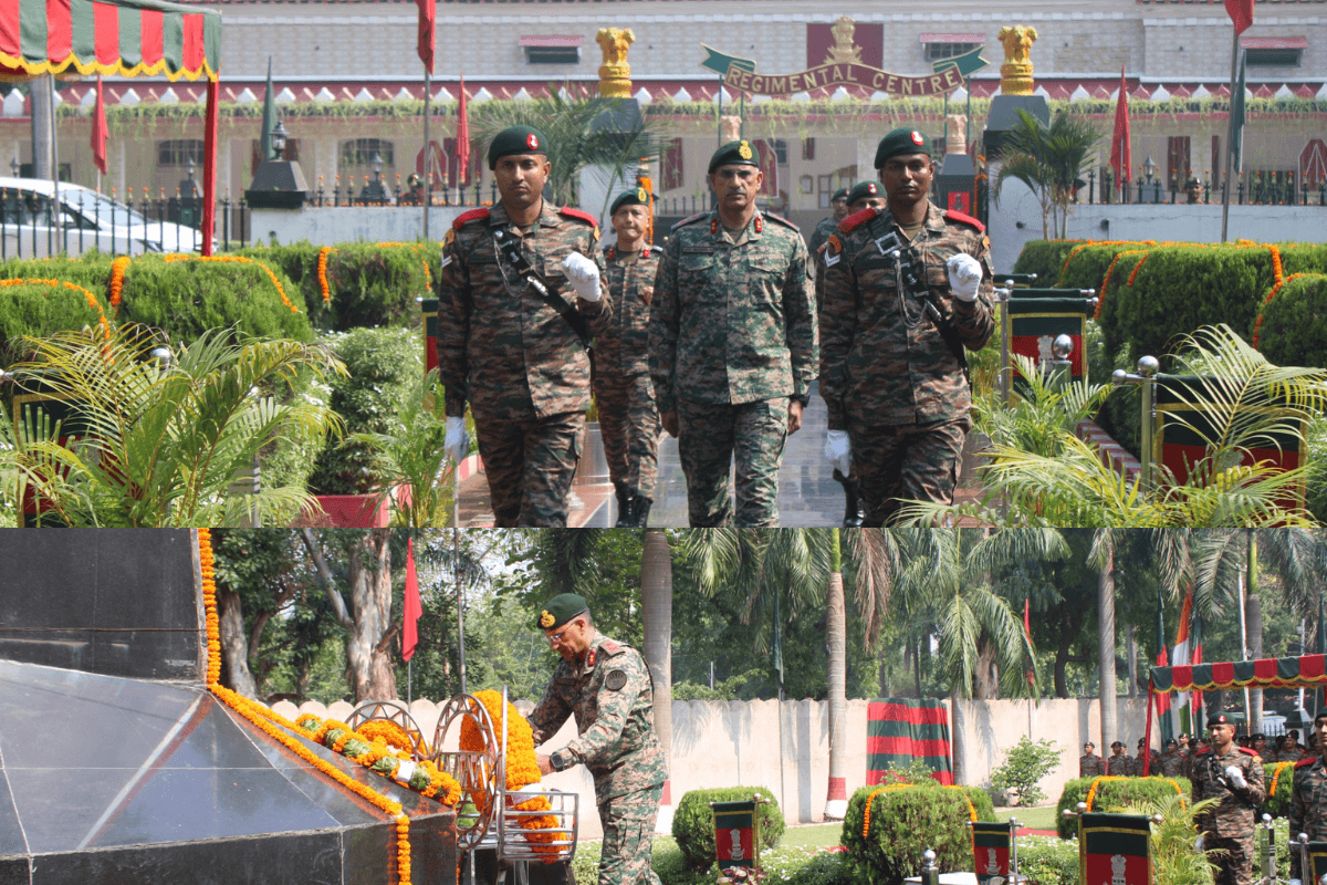 बिहार रेजिमेंट केंद्र में धूमधाम से मनाया गया दो बटालियनों का स्थापना दिवस, शहीदों को दी गई श्रद्धांजलि