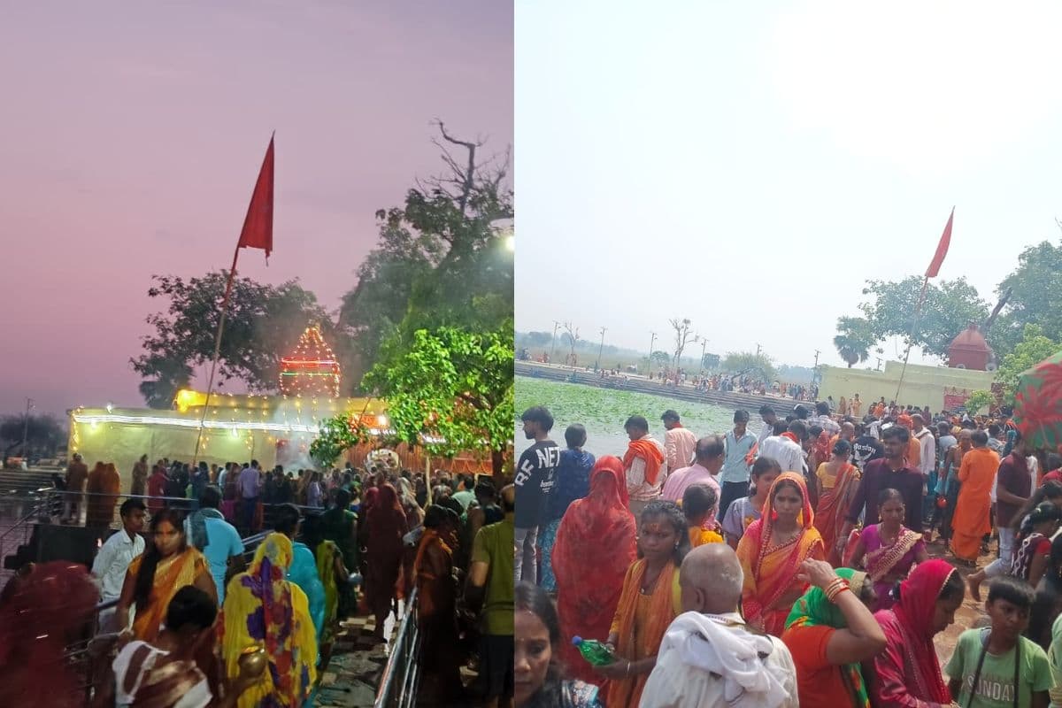 अरवल में मधुश्रवां शिव मंदिर में मलमास मेले की तीसरी सोमवारी पर उमड़ी आस्था की भीड़, 50 हजार श्रद्धालुओं ने लगाई डुबकी, प्रशासन अलर्ट
