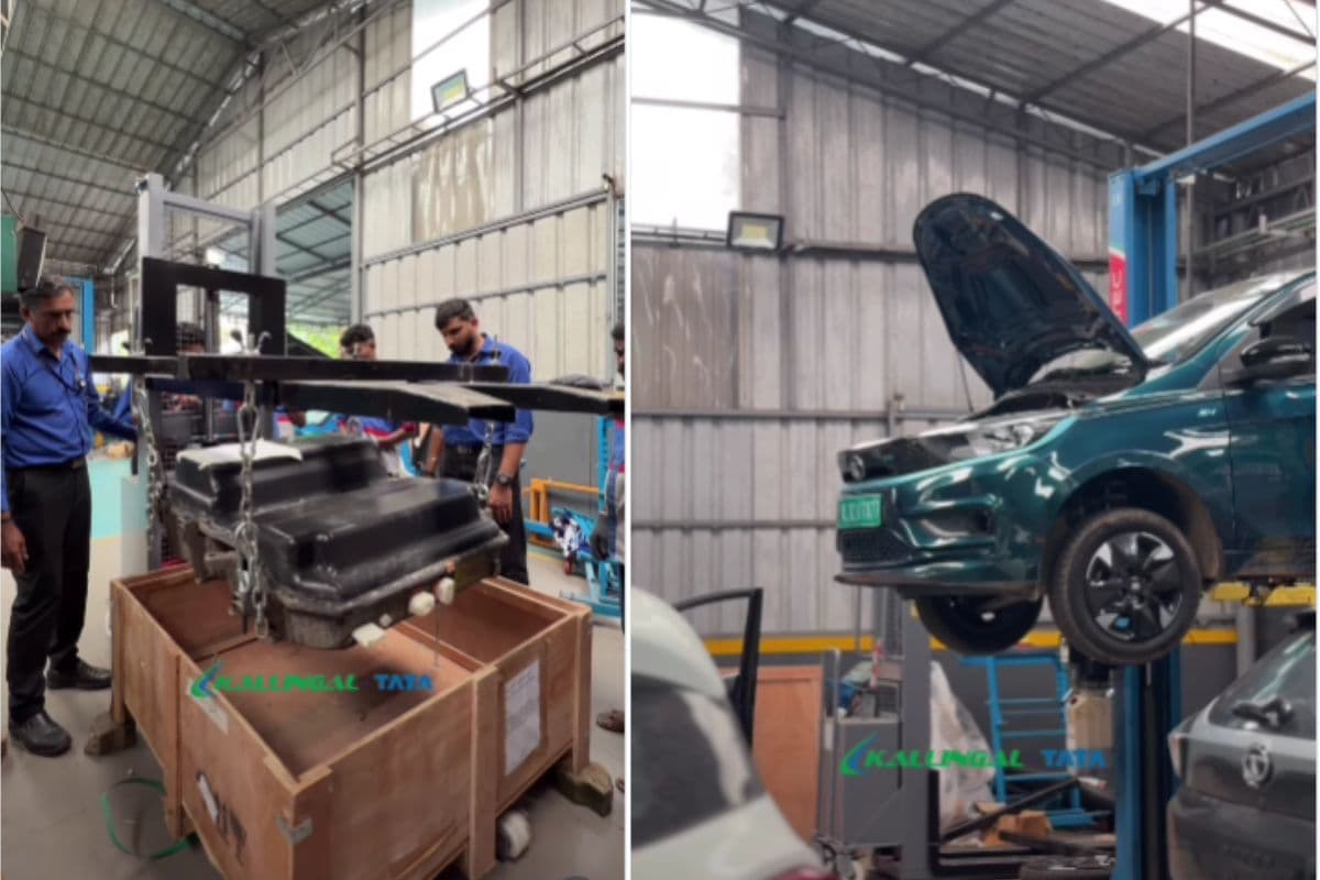 देखिए कैसे बदलती है Tata Tiago EV की बैटरी, ऑथराइज्ड सर्विस सेंटर ने शेयर किया वीडियो