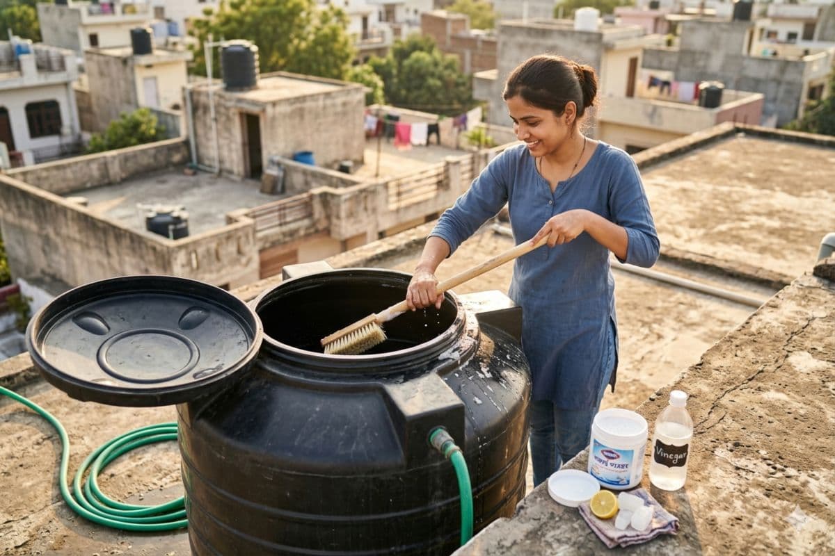 पानी की टंकी साफ करने में निकल जाती है जान? ये आसान ट्रिक्स बचाएंगी आपका समय और मेहनत