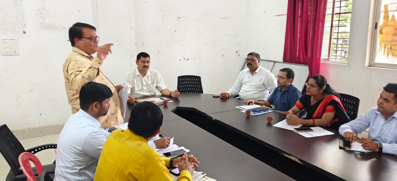 क्षेत्रीय कार्यकर्ता प्रतियोगिता परीक्षा के सफल संचालन को लेकर केन्द्राधीक्षकों को दिया गया प्रशिक्षण