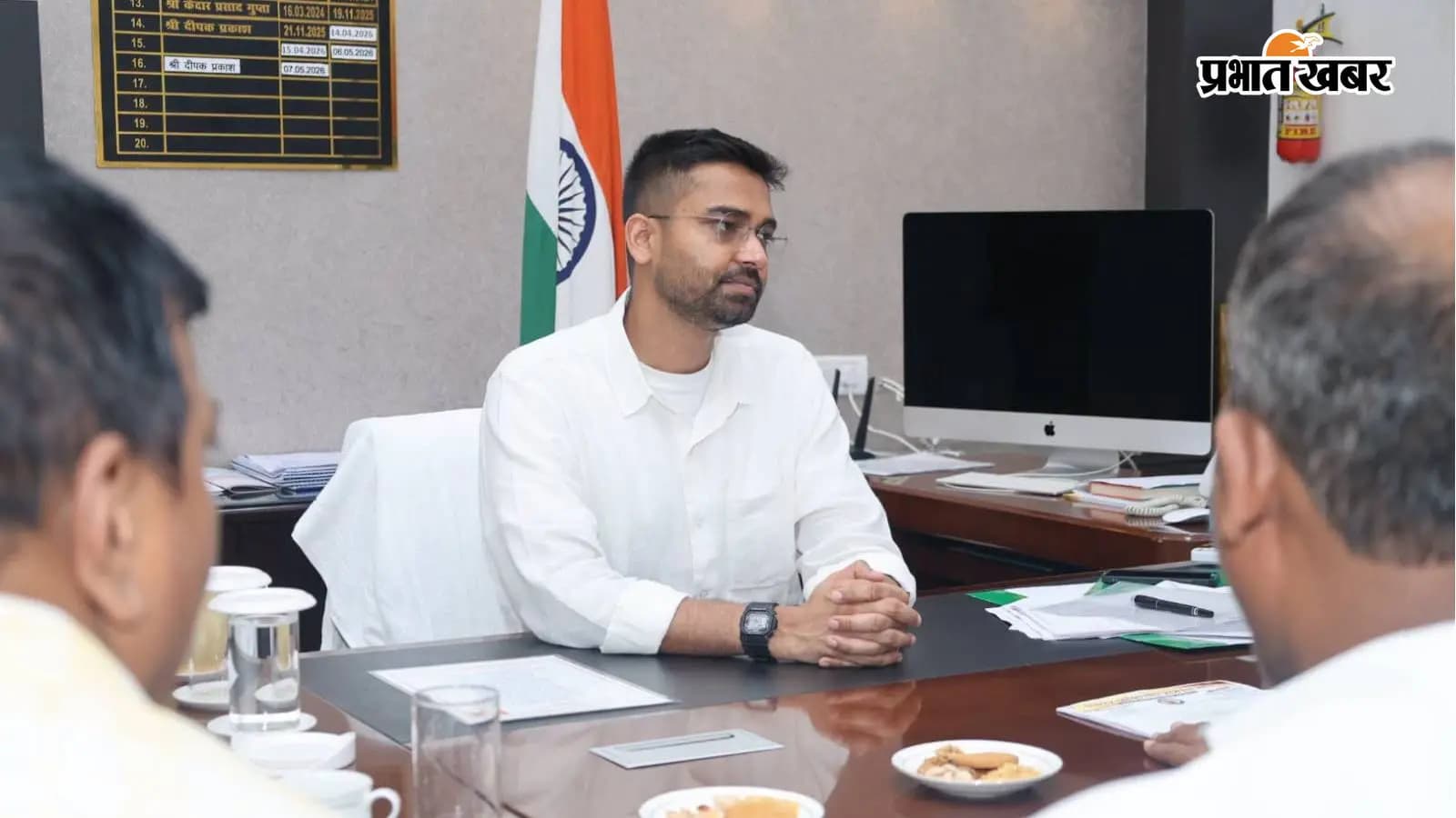 पंचायती राज मंत्री दीपक प्रकाश