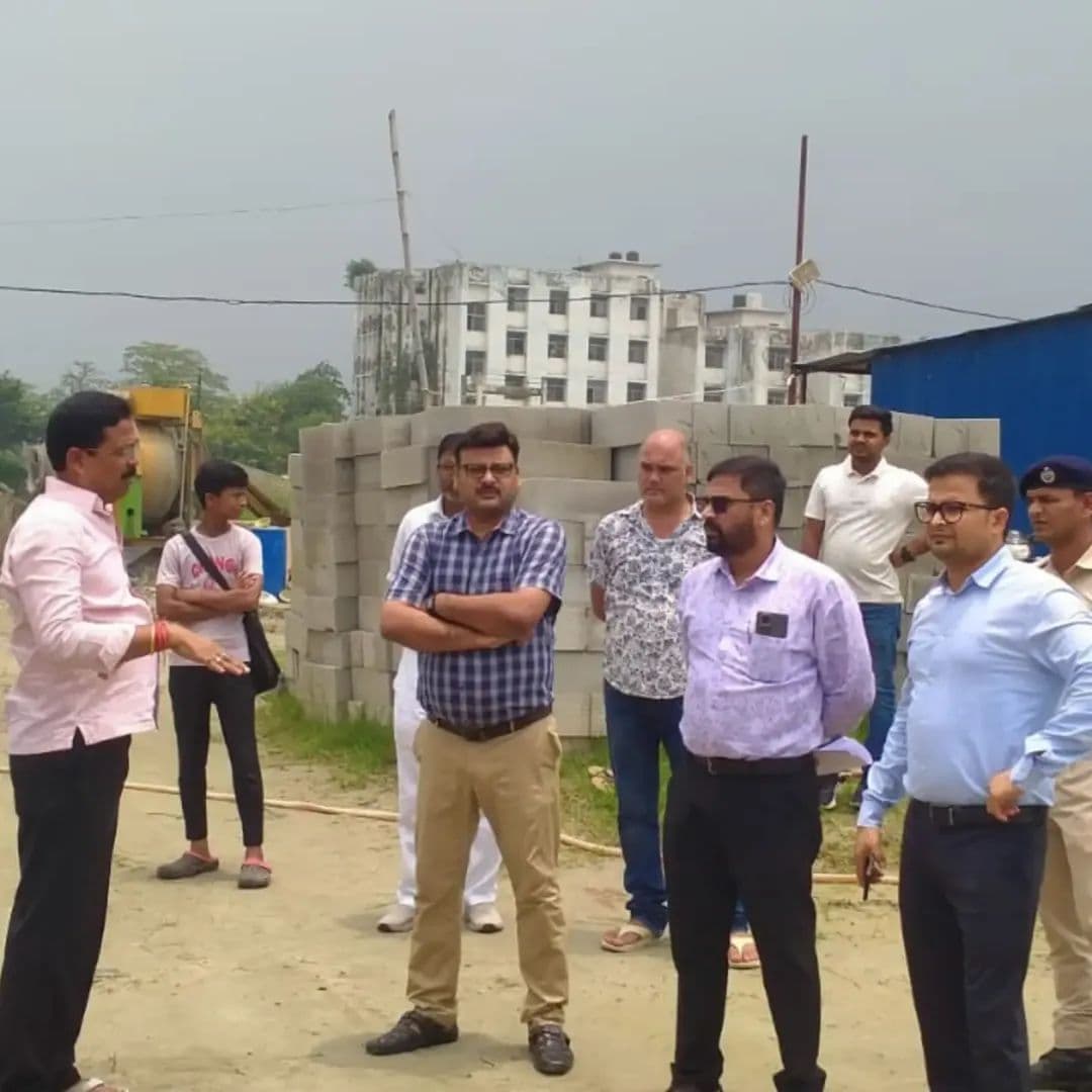 सुपौल में नमामि गंगे परियोजना को मिलेगी रफ्तार, एसटीपी निर्माण के लिए तीन जगहों का निरीक्षण