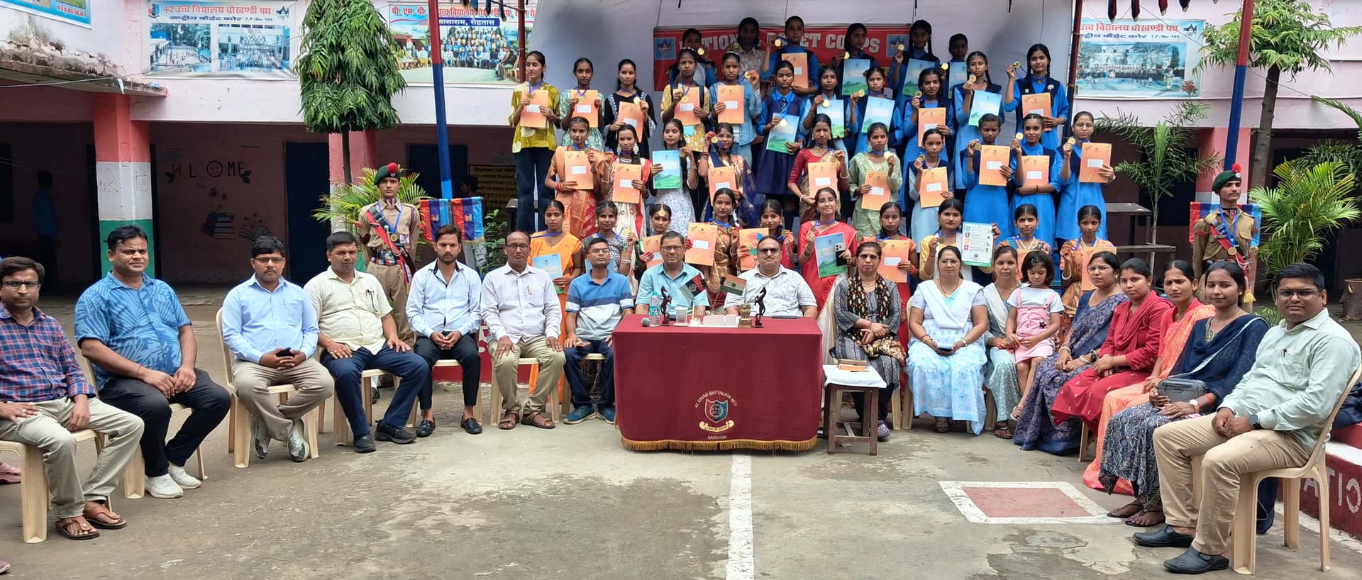 सासाराम के पीएम श्री विद्यालय में ‘एक भारत श्रेष्ठ भारत’ कार्यक्रम, NCC कैडेटों ने दिया राष्ट्रीय एकता का संदेश