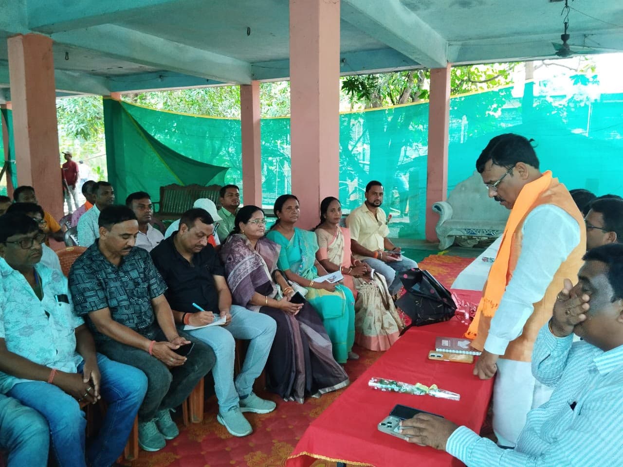 भाजपा की मासिक बैठक में संगठन मजबूती पर मंथन