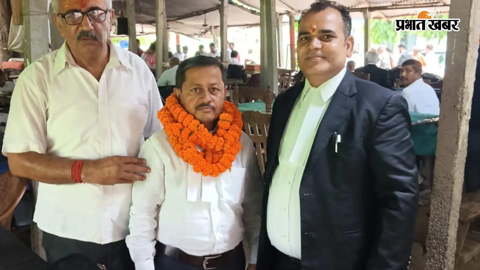 अधिवक्ता अमर कुमार गुड्डू का हुआ स्वागत अधिवक्ता अमर कुमार गुड्डू का हुआ स्वागत