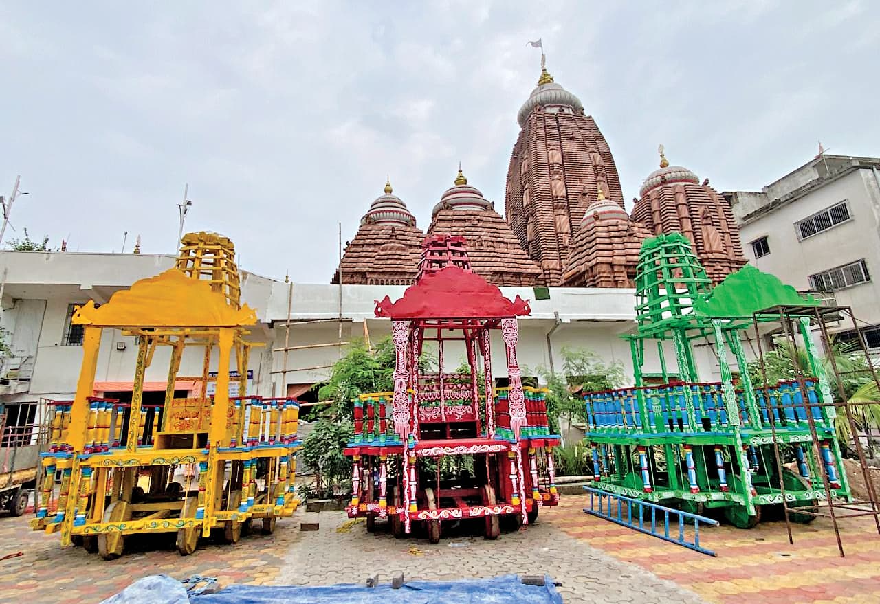Rourkela News : जगन्नाथ मंदिरों में रथ निर्माण का कार्य अंतिम चरण में, गुंडिचा यात्रा की तैयारियां तेज