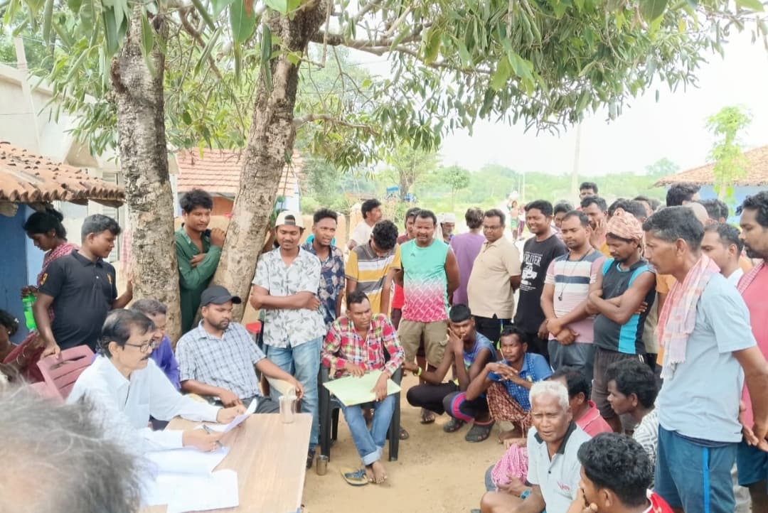 सामु सामड को लोवाहातु गांव के ग्रामीण मुंडा चयनित