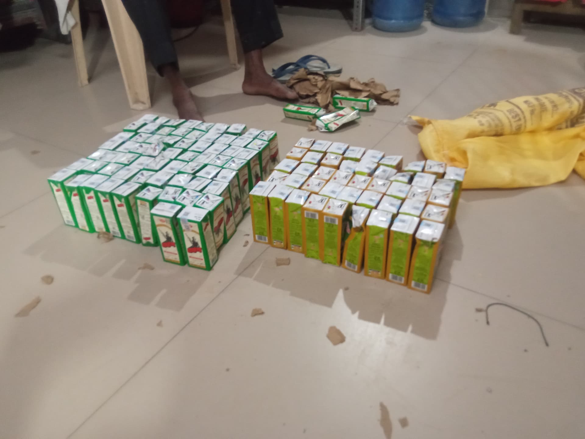 बक्सर में गंगा नदी के रास्ते यूपी से लाई गई थी शराब जब्त, तस्कर गिरफ्तार; नेटवर्क की जांच जारी