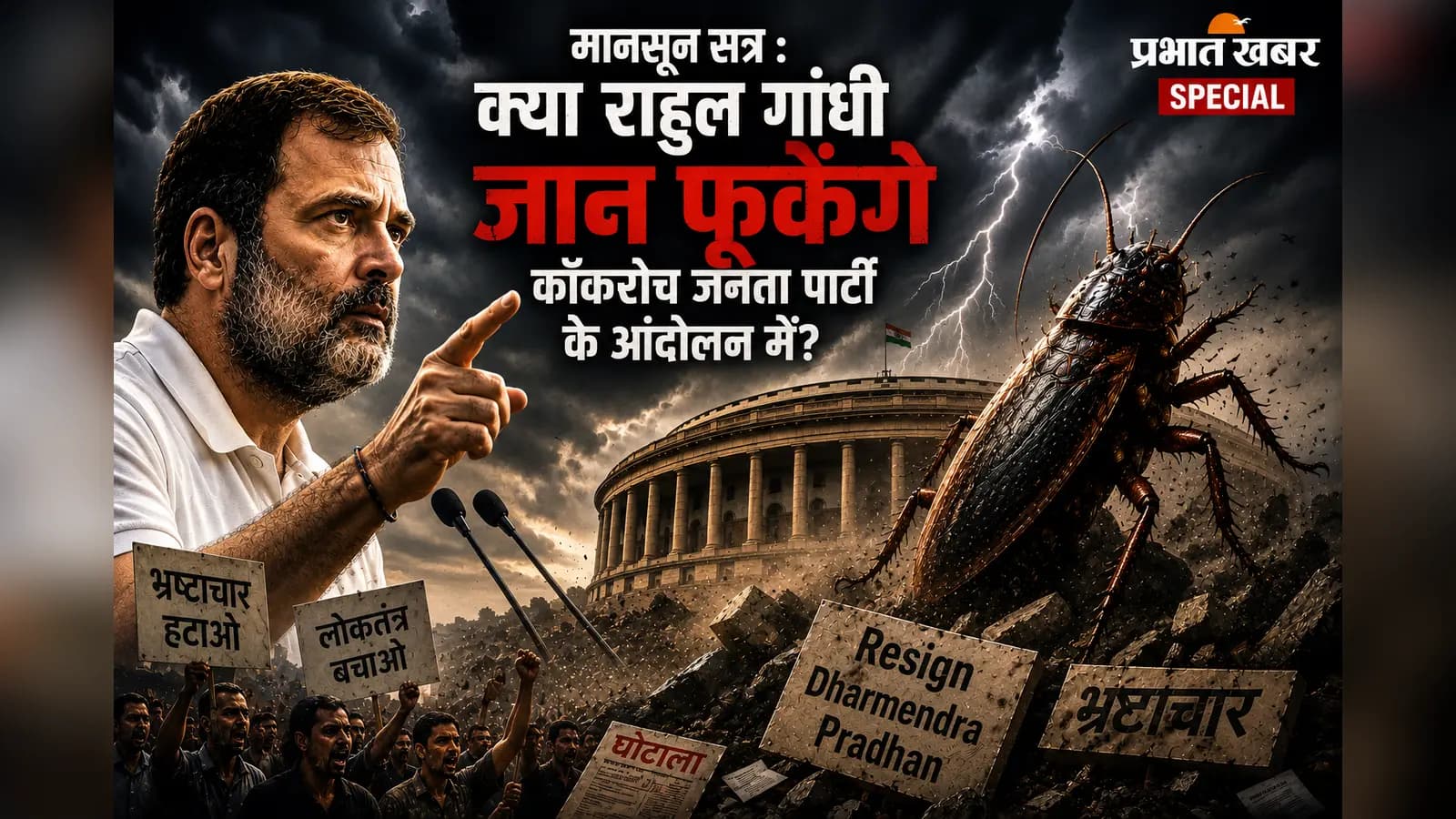 Monsoon Session : क्या राहुल गांधी कॉकरोच जनता पार्टी के आंदोलन में जान फूकेंगे? दिल्ली यूनिवर्सिटी की प्रोफेसर से खास इंटरव्यू Monsoon Session : क्या राहुल गांधी कॉकरोच जनता पार्टी के आंदोलन में जान फूकेंगे? दिल्ली यूनिवर्सिटी की प्रोफेसर से खास इंटरव्यू