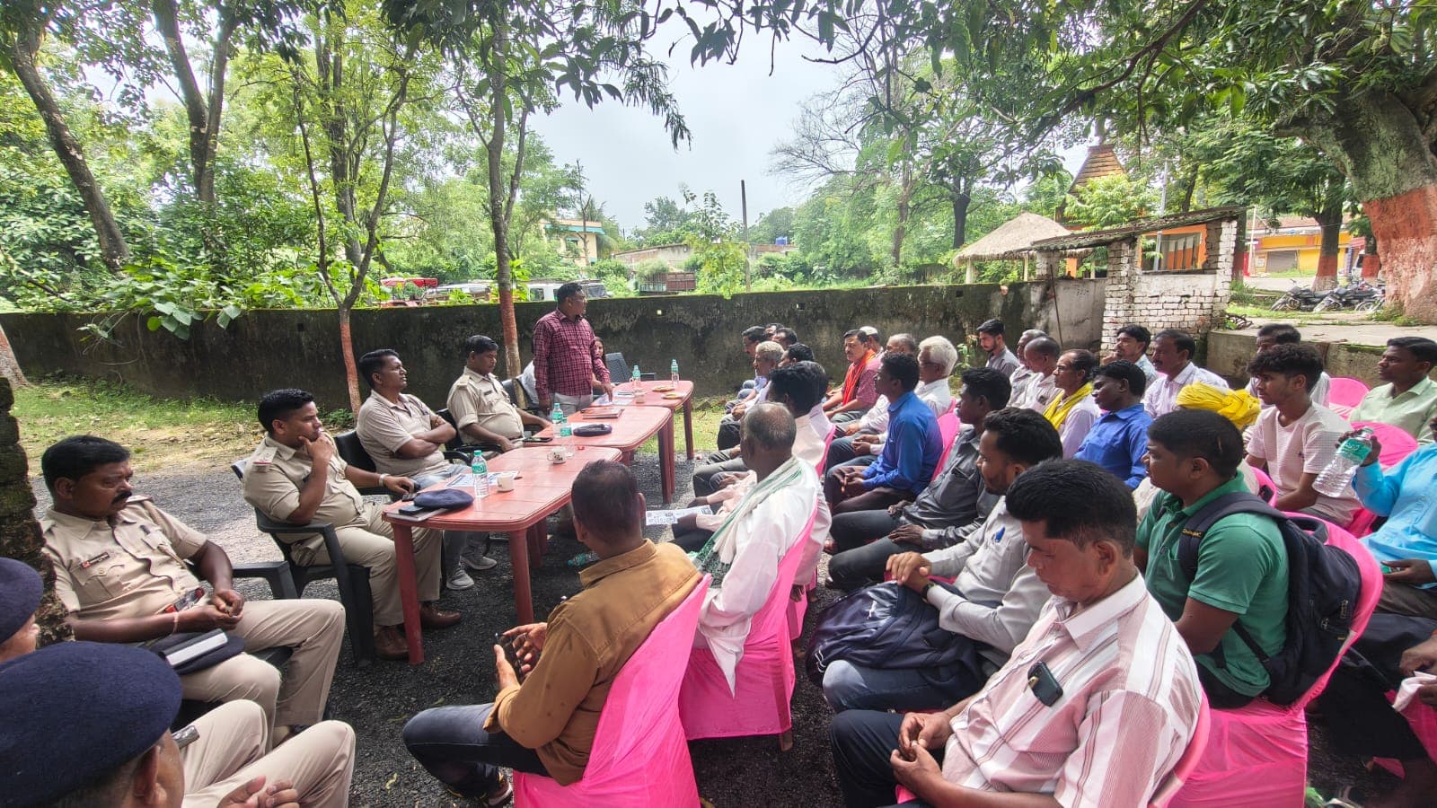 पुलिस-पब्लिक मीटिंग में पटमदा को अपराध व नशामुक्त बनाने का संकल्प