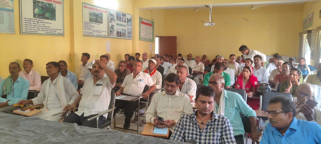 केवीके में बताए गये अल नीनो से निपटने के उपाय, किसान सारथी पोर्टल के उपयोग पर दिया जोर