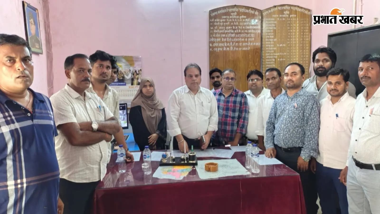 डुमरिया के प्रभारी बीडीओ बने संजय कुमार ने संभाला कार्यभार