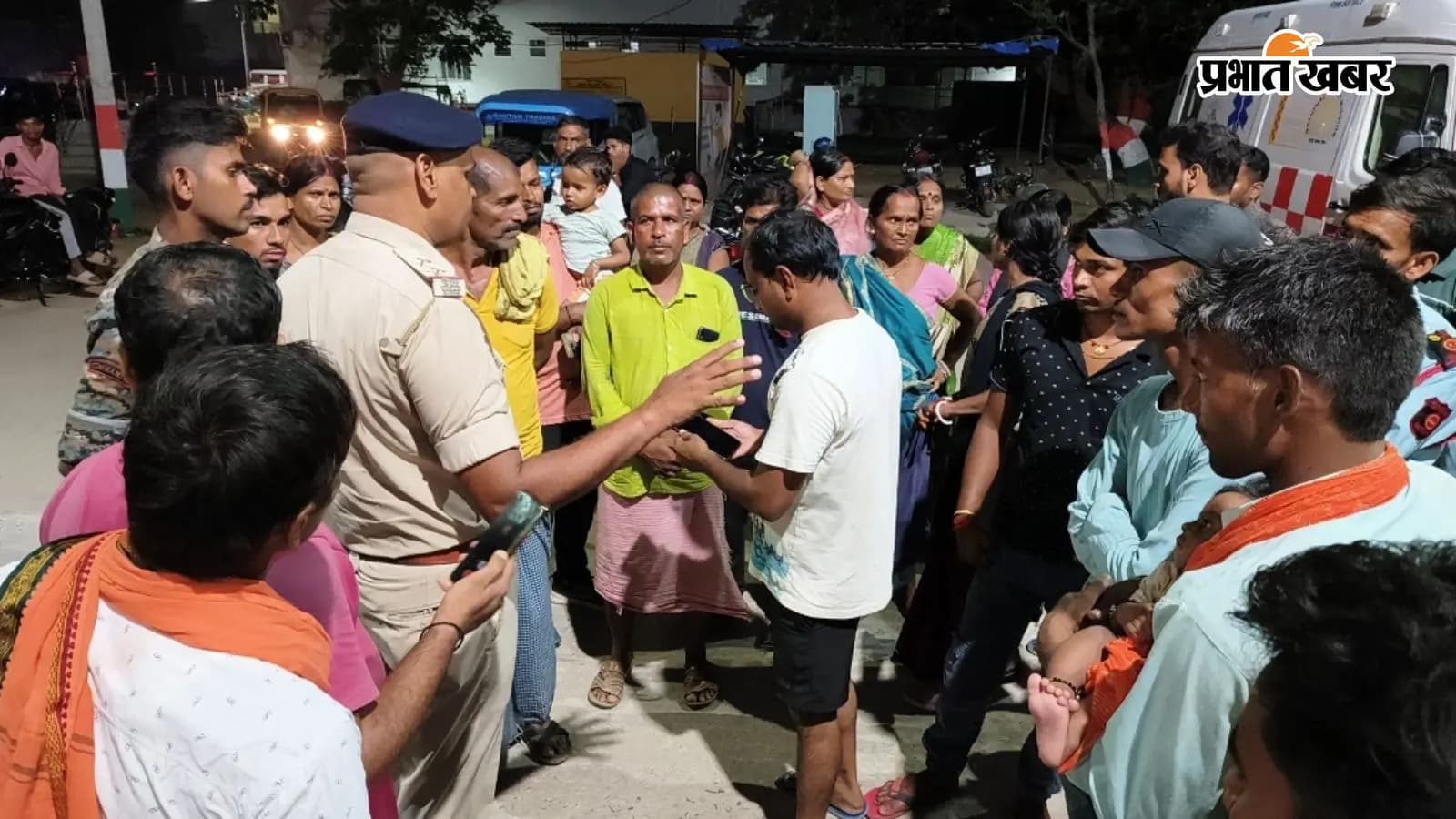 बंटवारे को लेकर अपने ही भाइयों में हुई चाकूबाजी.
