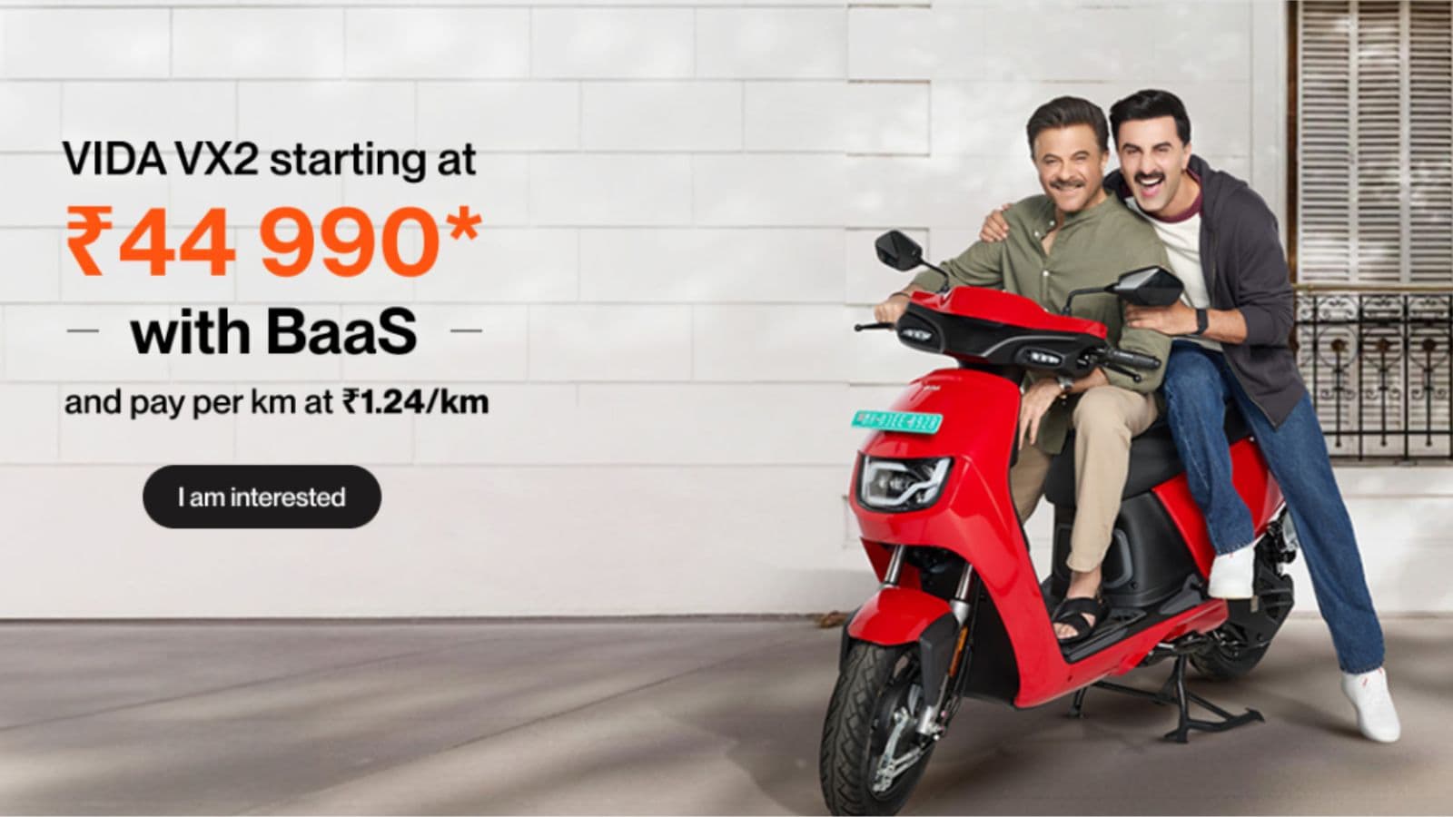 ₹44,990 से शुरू होती है कीमत / इमेज: हीरो विडा