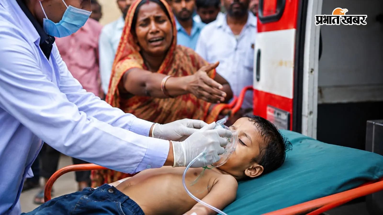 ऑक्सीजन देने के बाद बच्चा फूल गया', हरदोई में मासूम की मौत पर परिजनों का आरोप