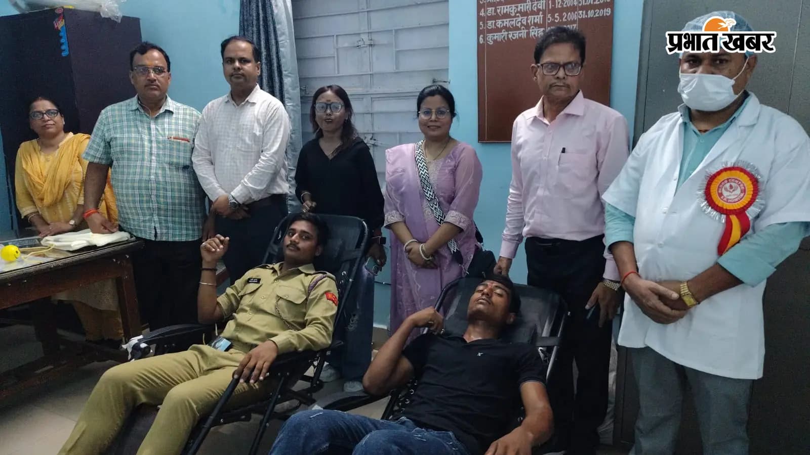 पटना: थैलेसीमिया मरीजों के लिए छात्रों ने किया ब्लड डोनेट, जी.जे. कॉलेज में लगा रक्तदान व स्वास्थ्य जांच शिविर