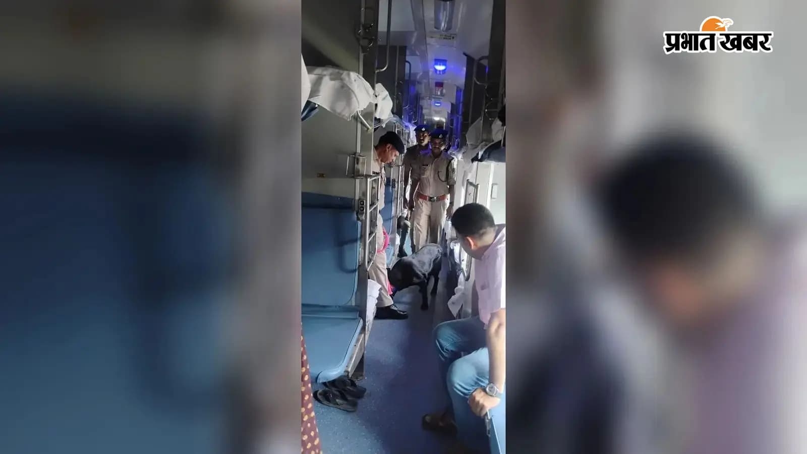 सीवान जंक्शन पर आरपीएफ का स्वान दस्ते के साथ सघन सुरक्षा अभियान, स्टेशन और ट्रेनों की हुई जांच