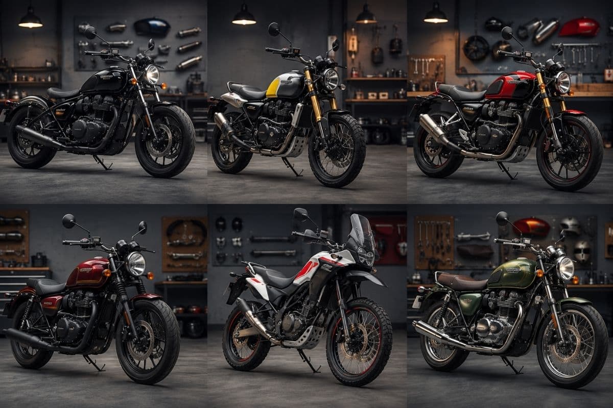 Royal Enfield से Hero तक, अपनी पसंद के हिसाब से बदलें बाइक का लुक, ये 6 मॉडल हैं सबसे बेस्ट