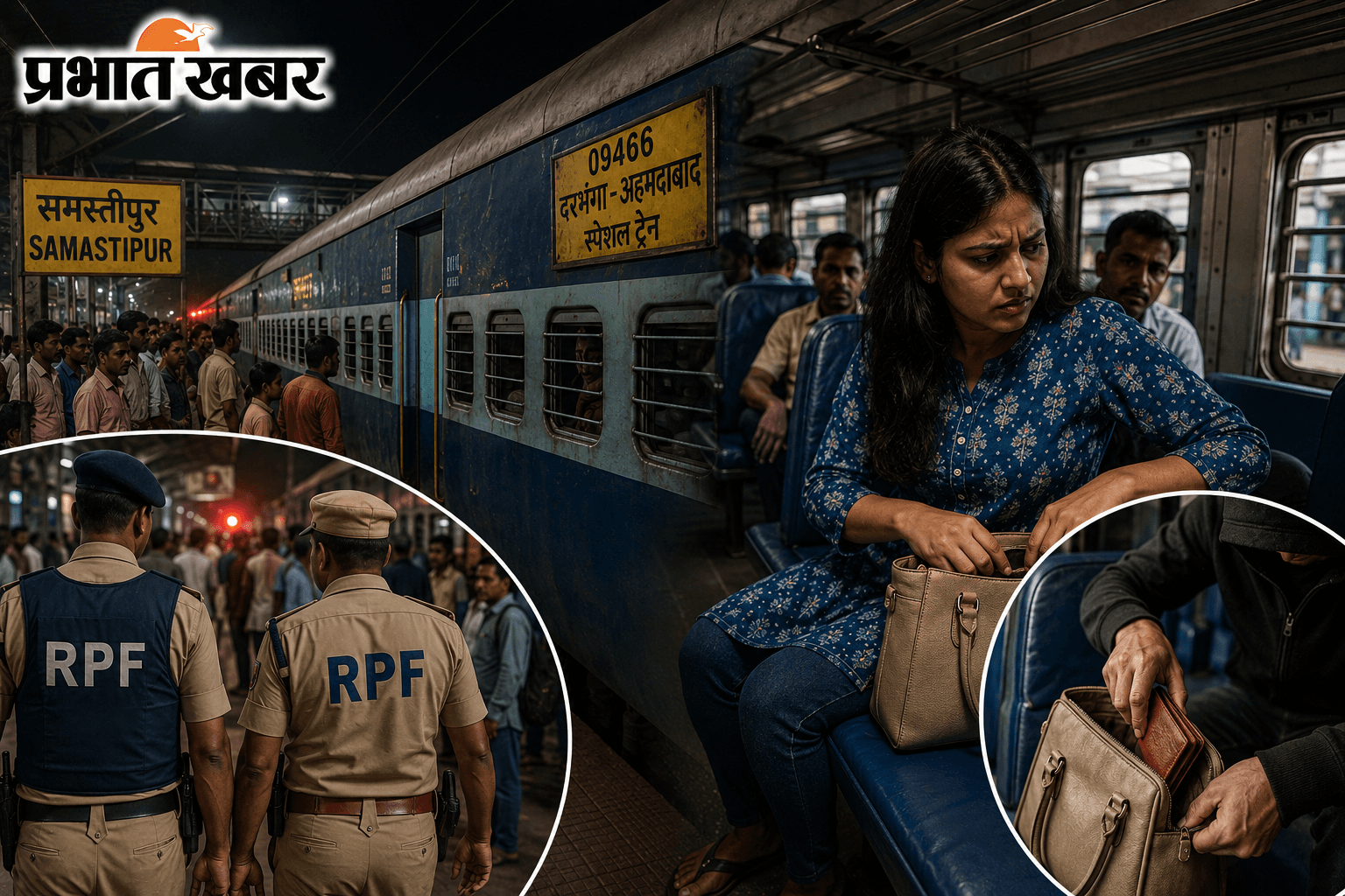 सामान चोरी होने पर महिला ने रुकवाई स्पेशल ट्रेन, समस्तीपुर में एक घंटे तक थमा रेल परिचालन