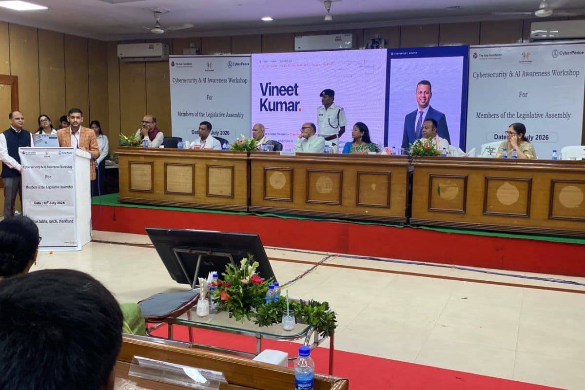साइबरपीस और द एशिया फाउंडेशन ने झारखंड विधानसभा सदस्यों के लिए आयोजित किया साइबर सुरक्षा और AI जागरूकता कार्यक्रम