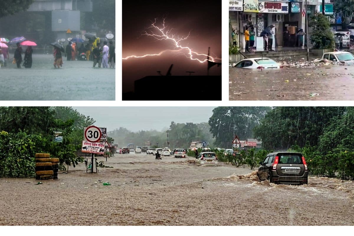 Mumbai Rain: भारी बारिश से मुंबई बेहाल, 3 की मौत, एक्सप्रेसवे पर मलबा-ट्रेनों की थमी रफ्तार, रेड अलर्ट