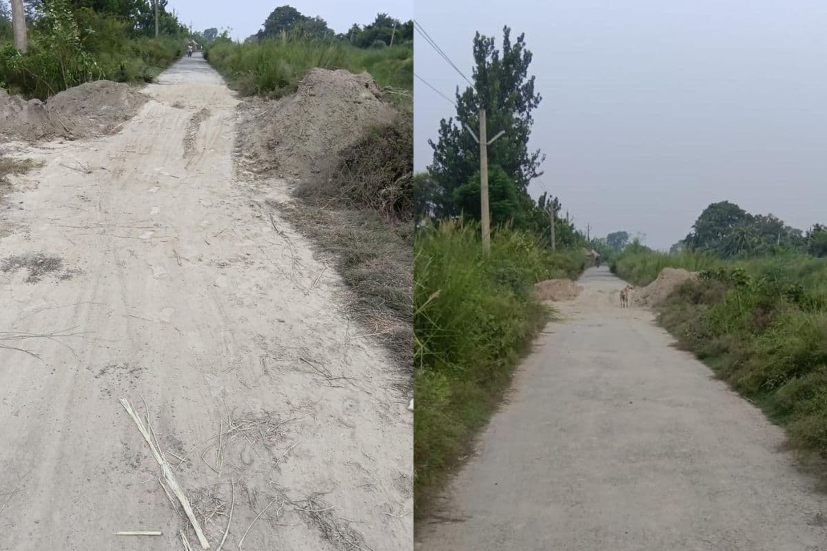 Breach in Saran-Gandak canal embankment repaired: 'Prabhat Khabar' impact Breach in Saran-Gandak canal embankment repaired: 'Prabhat Khabar' impact