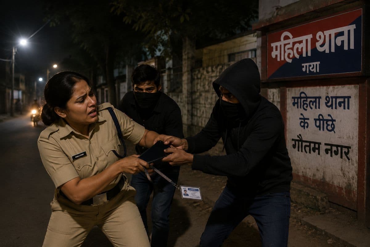 गया जी के हाई सिक्योरिटी जोन में महिला दारोगा से लूटकांड, मोबाइल और पुलिस आईकार्ड लेकर भागे बदमाश गया जी के हाई सिक्योरिटी जोन में महिला दारोगा से लूटकांड, मोबाइल और पुलिस आईकार्ड लेकर भागे बदमाश