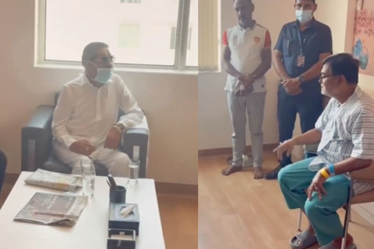 मेदांता अस्पताल पहुंचे JDU MLA अनंत सिंह, मंत्री रामकृपाल यादव का जाना हाल-चाल