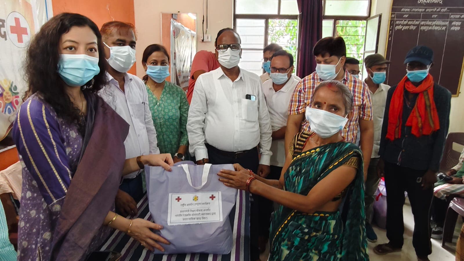 जहानाबाद में 200 टीबी मरीजों के बीच फूड बास्केट का हुआ वितरण