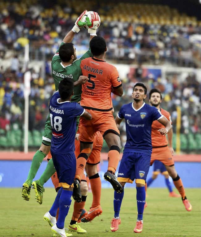 ISL : चेन्नईयिन और दिल्ली के बीच 2-2 के साथ मुकाबला ड्रॉ