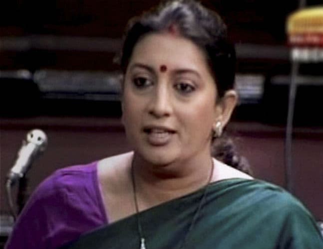 भाजपा ने सात महीने में जो किया उसे करने में कांग्रेस को लगते 60 साल : ईरानी
