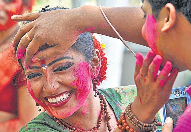 होलिकोत्सव की यमलोक में धूम