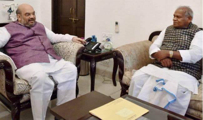 जीतन राम मांझी ने किया एलान, बिहार में BJP के साथ मिलकर लड़ेंगे चुनाव
