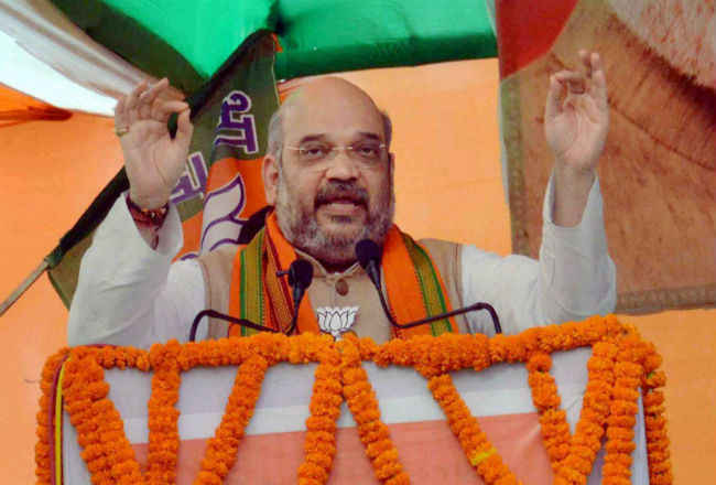 यूपी में स्पष्ट बहुमत के साथ सरकार बनाएगी भाजपा : अमित शाह