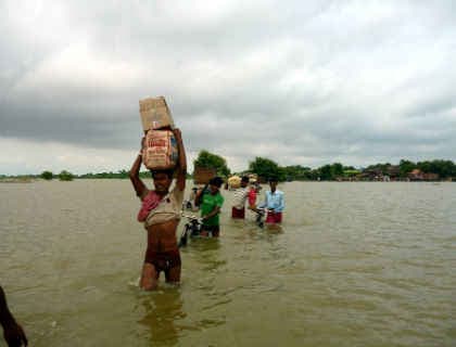 बिहार के सात जिलों में प्रवेश किया गंगा का पानी, बाढ़ से हालात नाजुक