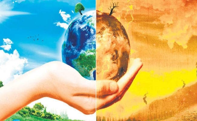 जलवायु परिवर्तन से खतरे में इंसान