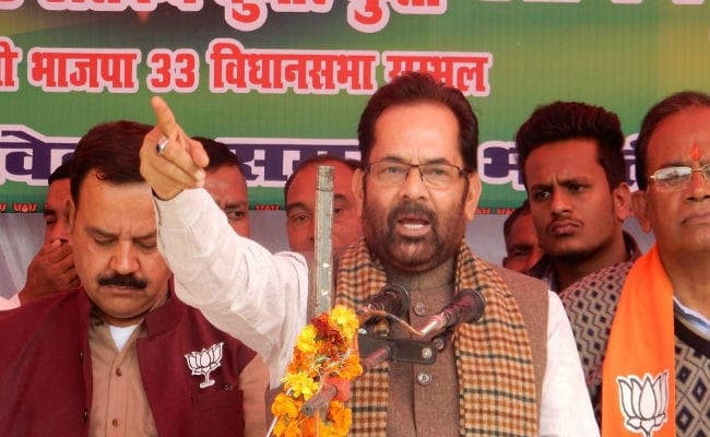 भ्रष्टाचार की बेनामी प्रॉपर्टी है कांग्रेस, सपा उसकी ‘किरायेदार”, बसपा उसका ‘बसेरा” :नकवी