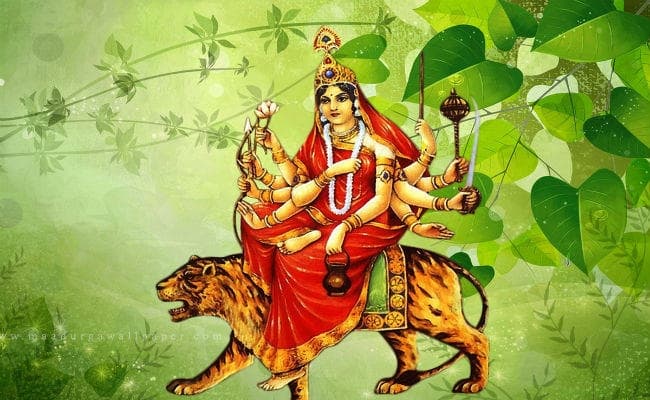 वासंतिक नवरात्र तीसरा दिन : चन्द्रघंटा दुर्गा का ध्यान