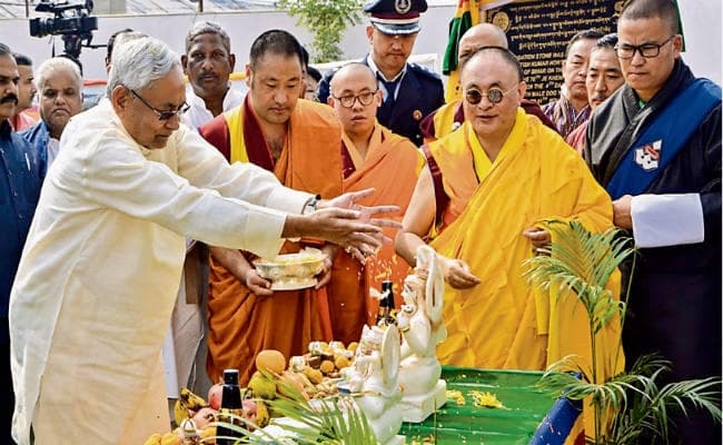 नालंदा : पटना में बुद्धिस्ट कल्चर पर खुलेगा इंस्टीट्यूट : नीतीश कुमार