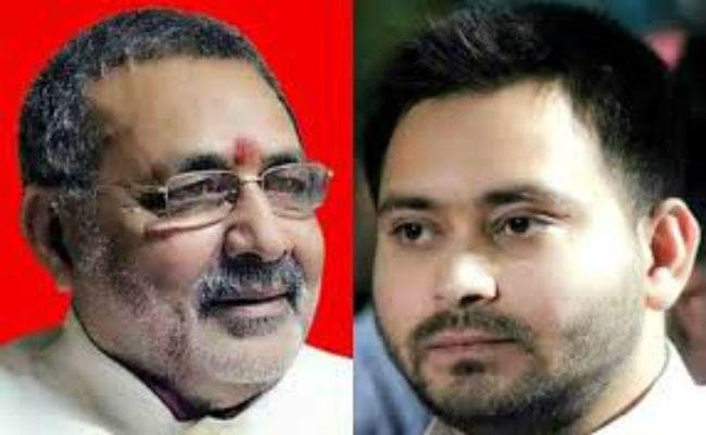 तेजस्वी ने गिरिराज सिंह पर बोला हमला, कहा- ”सबका सब्र ठीक है इसलिए आप जैसों का सब्र टूट रहा है”