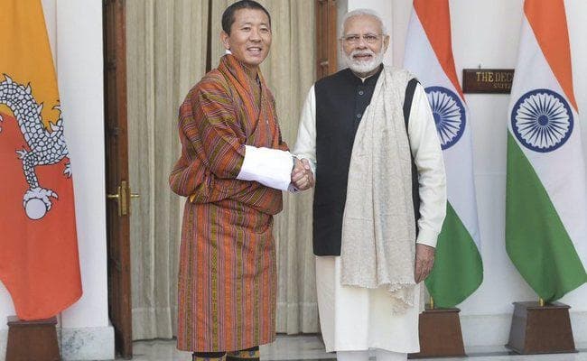 PM मोदी से मिले भूटान के PM शेरिंग, भारत देगा 4,500 करोड़ रुपये की सहायता