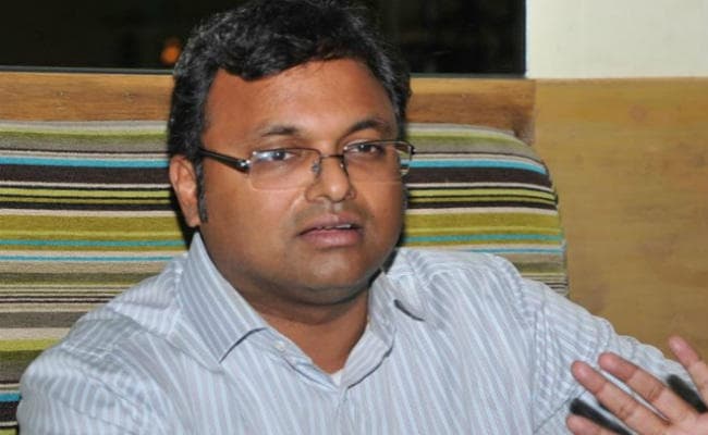 पी चिदंबरम के बेटे कार्ति चिदंबरम के दिल्ली व चेन्नई ठिकानों पर छापे